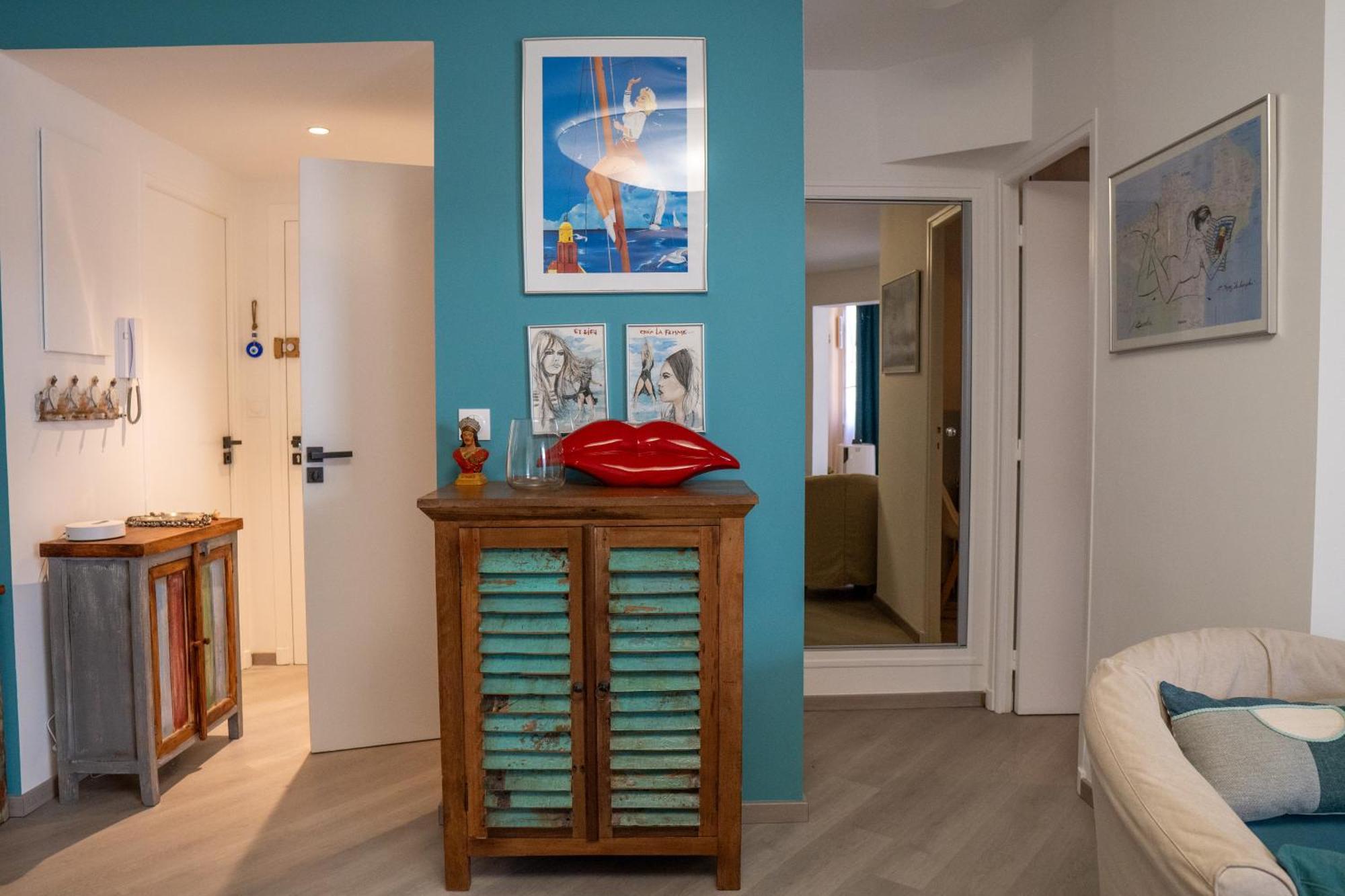 T2! 3 Ou 4 Personnes Centre Ville Neuf Avec Garage Санарі-сюр-Мер Екстер'єр фото