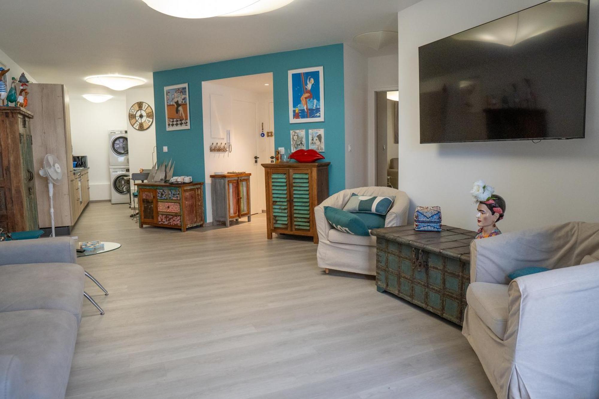 T2! 3 Ou 4 Personnes Centre Ville Neuf Avec Garage Санарі-сюр-Мер Екстер'єр фото